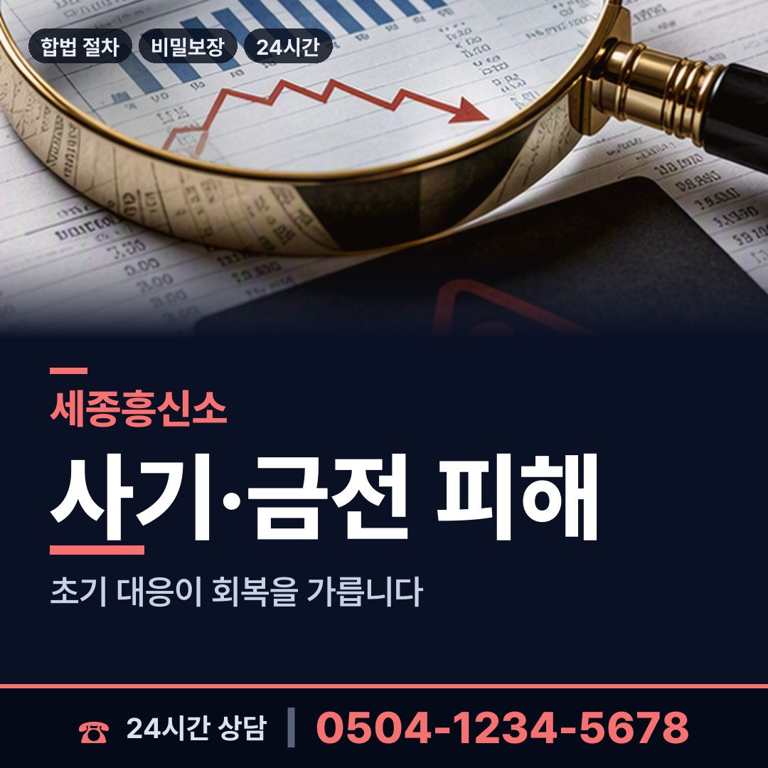 세종 조치원읍 유책배우자 상담 안내